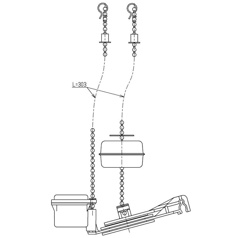 TOTO THY444-6R TOTO ロータンク用排水弁バルブ部 トイレ用部品