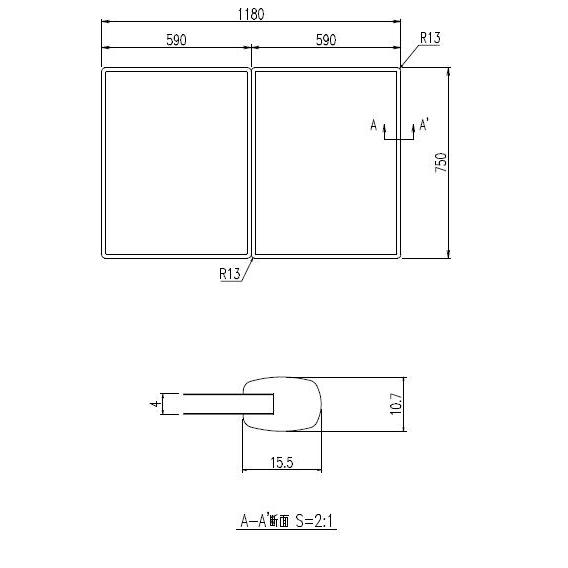 LIXIL　風呂蓋　YFK-1280B LIXIL・INAX 組フタ 浴室部品 [YFK-1280B(2)] brdp - LIXIL
