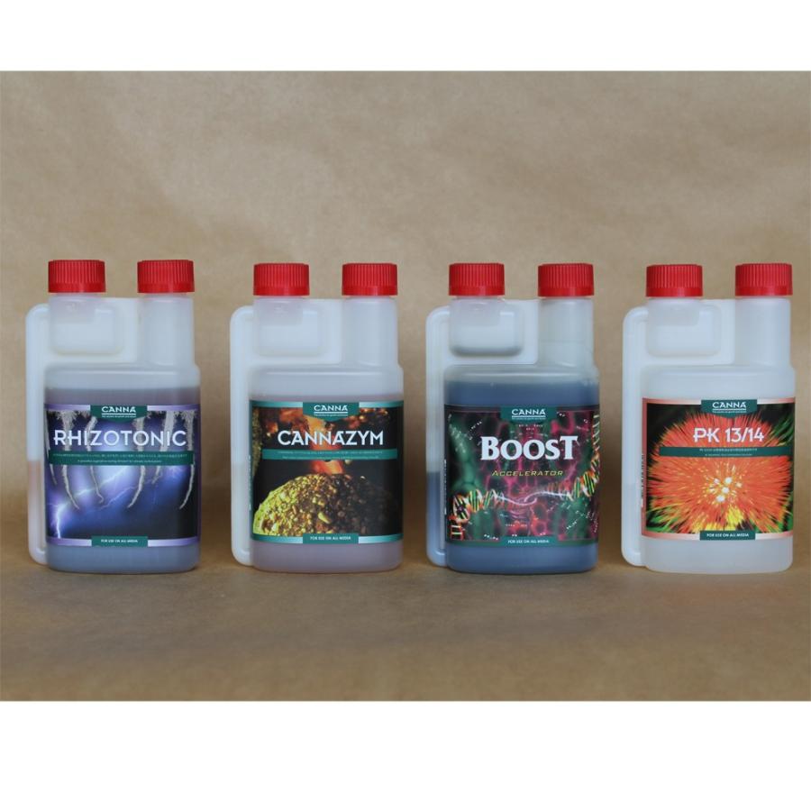 CANNA/Canna250ml 活力剤フルセット（水耕、ココ栽培用） : 室内園芸