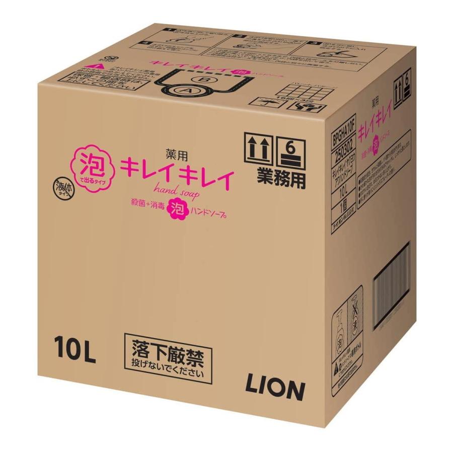 【あわせ買い1999円以上で送料お得】ライオンハイジーン 業務用 キレイキレイ 薬用 泡ハンドソープ 10L｜home-life