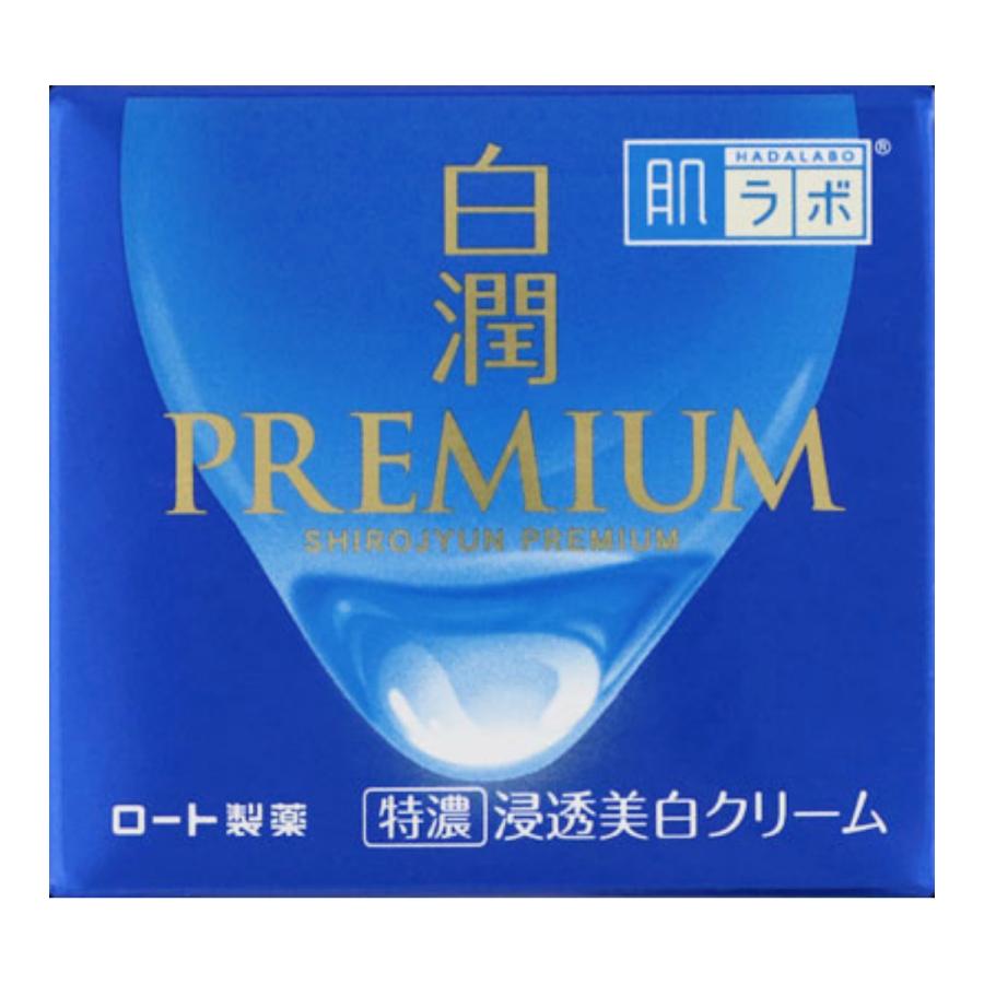 【あわせ買い1999円以上で送料お得】ロート製薬 肌ラボ 白潤 プレミアム 薬用 浸透美白クリーム 50g｜home-life