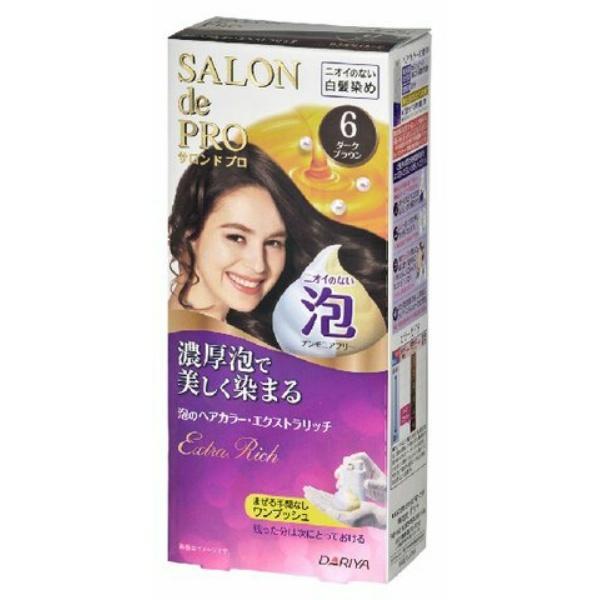 【送料お得・まとめ買い×3個セット】*Sプロ泡のヘアカラー・エクストラリッチ 6｜home-life