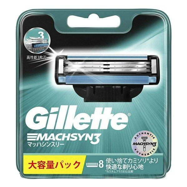 (送料お得・まとめ買い×12個セット) ジレット マッハシンスリー替刃8B