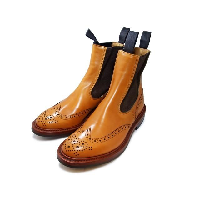 TRICKER`S (トリッカーズ) SIDE GORE BOOT 2754 (ACORN ANTIQUE) サイドゴアブーツ DAINITE SOLE ダイナイトソールの画像