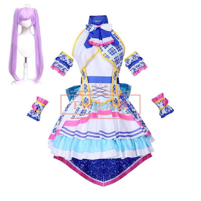 プリパラ 真中らぁら コスプレ 衣装 プリパラ 真中らぁら まなか 打歌服 応援服 コスプレ衣装ウィッグ