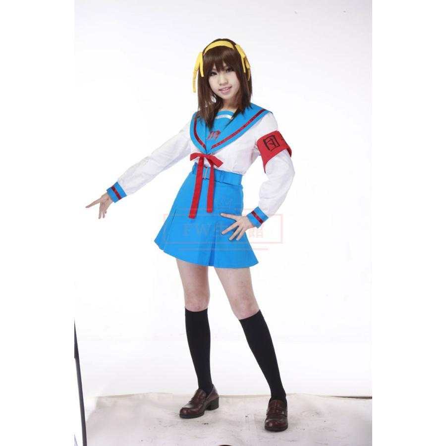 涼宮ハルヒの憂鬱 北高女子制服 涼宮 ハルヒ コスプレ衣装 アニコス