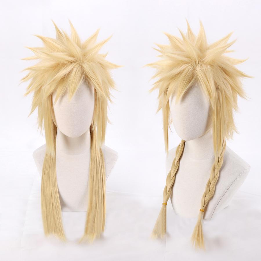 ファイナルファンタジーVII　ＦＦ7　 クラウド ウィッグ　コスプレ ファイナルファンタジー VII クラウド・ストライフ コスプレウィッグ