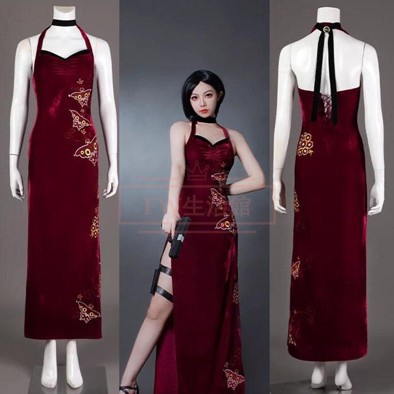 バイオハザード RE:4 Ada Wong エイダ ウォン チャイナドレス コスプレ