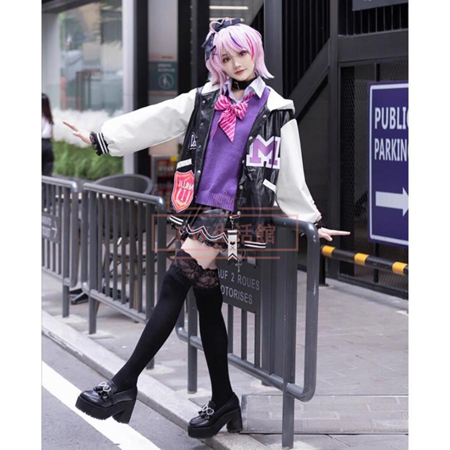マリア マリオネットコスプレ衣装セット ウィッグ付き バーチャルYouTuber VTuber Maria Marionette マリア マリオネット
