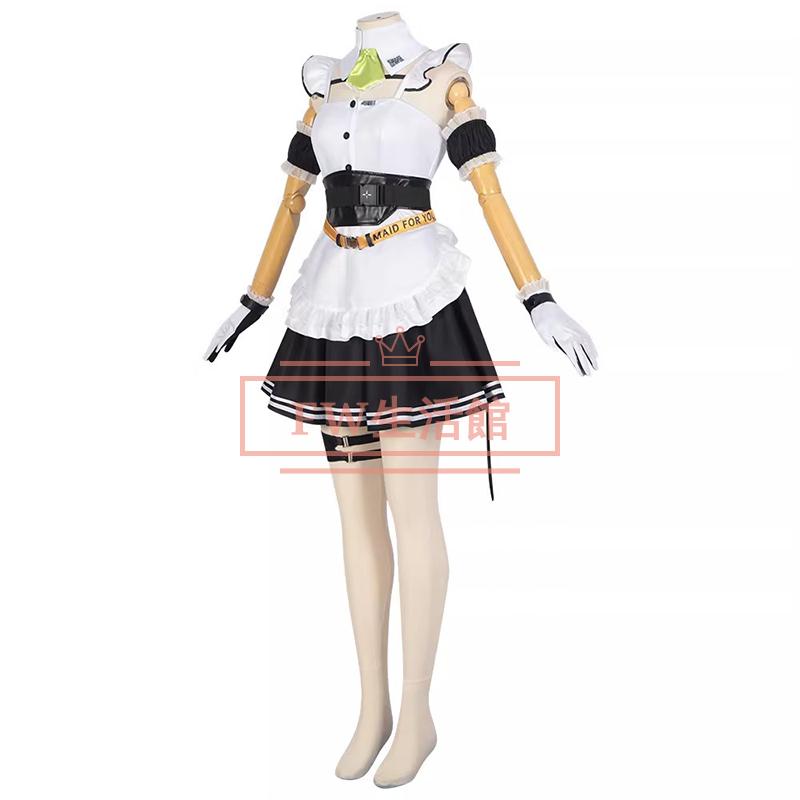勝利の女神：NIKKE 風 索達 ソダ ソダソーダソーダ メイド服コスプレ衣裝 ウィッグ 靴cosplay イベント演出服 アニメ 変装 仮装 ハロウィンの画像