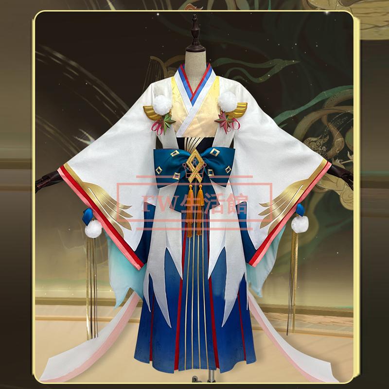 陰陽師 風 瑶音緊那羅 コスプレ衣装 cosplay ハロウィン 演出服 変装_1