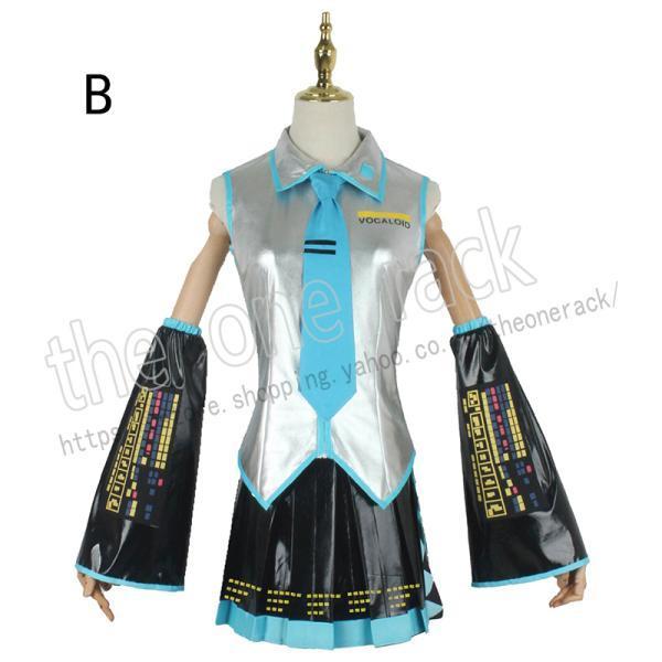 VOCALOID 初音ミク 公式服 コスプレ衣装 ウィッグ 靴道具 コスチューム