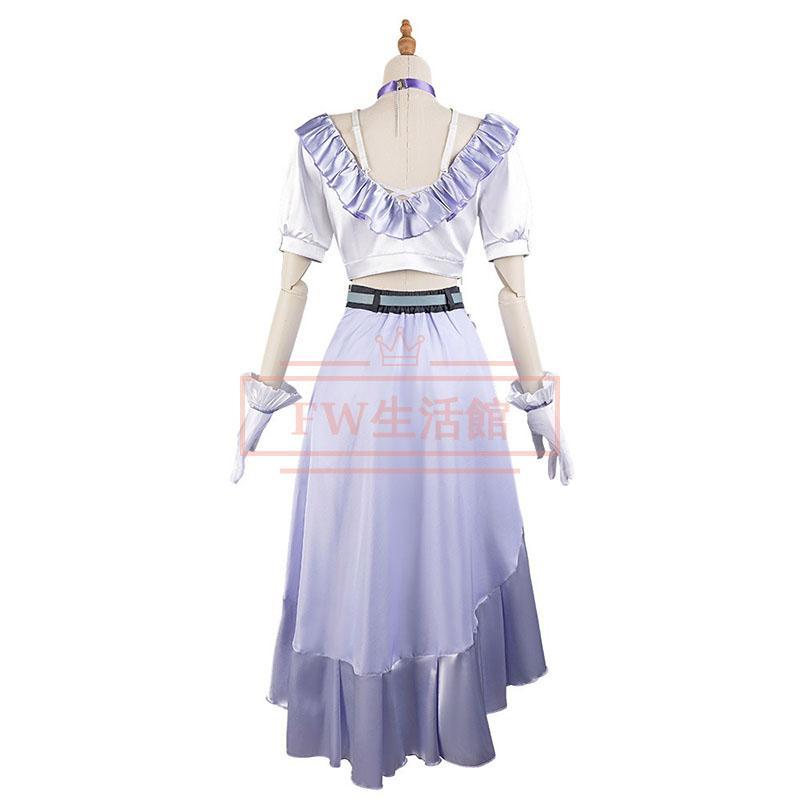 学園アイドルマスター 風 姫崎莉波 コスプレ衣装 ウィッグ cosplay ハロウィン 演出服 変装の画像