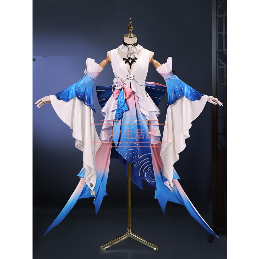 崩壊：スターレイル 風 パール Pearl コスプレ衣装 ウィッグコスチューム cosplay イベント演出服 アニメ 変装 仮装 ハロウィン_2