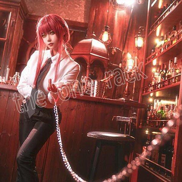 チェンソーマン マキマ コスプレ衣装 ウィッグ コスチューム イベント
