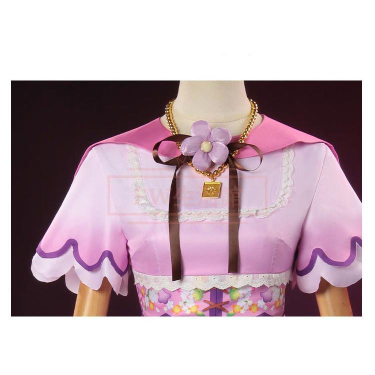 アイカツ！アイドルカツドウ！風 星宮いちご コスプレ衣装 ウィッグ 靴