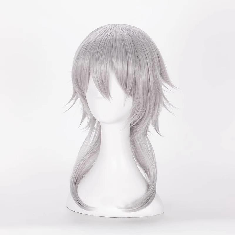 刀剣乱舞 鶴丸国永 つるまるくになが コスプレ衣装 ウィッグ 道具刀+鞘