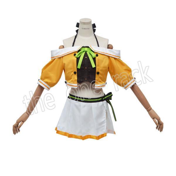 ホロのぐらふぃてぃ 風 夏色まつり コスプレ衣装 ウィッグ 靴  コスチューム cosplay イベント 演出服 アニメ変装  仮装の画像