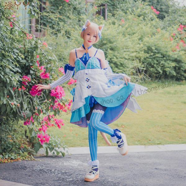 Re:ゼロから始める異世界生活 風フェリス フェリックス・アーガイル コスプレ衣装 ウィッグ 靴  cosplay 演出服   コスチューム イベント アニメ_3