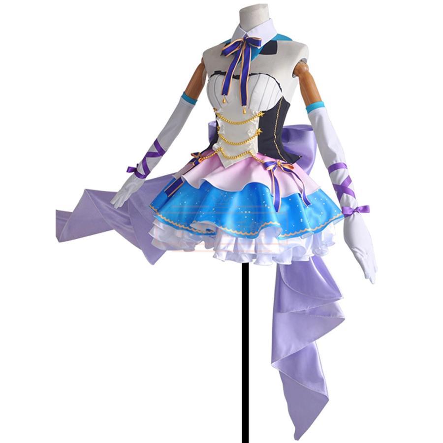 Re:ゼロから始める異世界生活 エミリア コスプレ衣装 演出服 アニメ ゲーム ハロウィン cosplay 変装_3