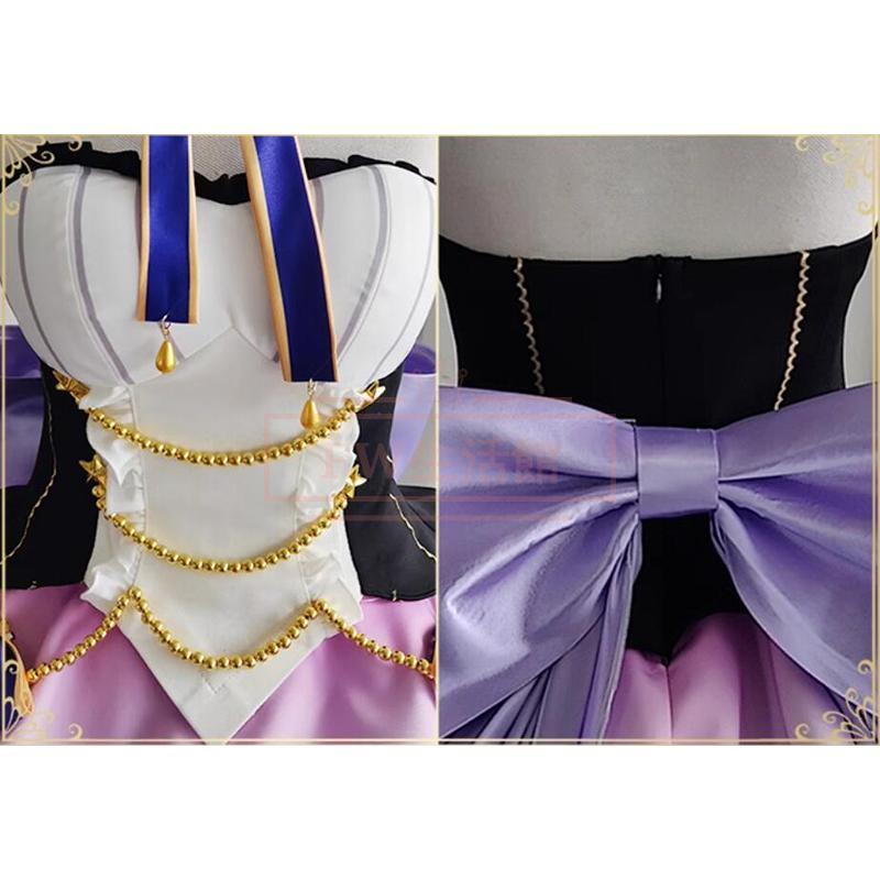 Re:ゼロから始める異世界生活 エミリア コスプレ衣装 演出服 アニメ ゲーム ハロウィン cosplay 変装_5