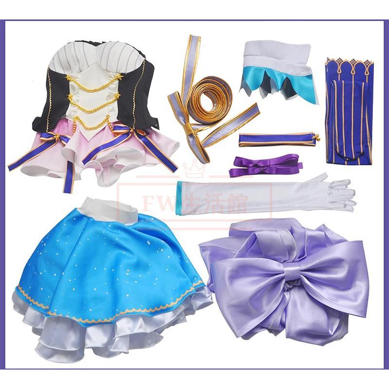 Re:ゼロから始める異世界生活 エミリア コスプレ衣装 演出服 アニメ ゲーム ハロウィン cosplay 変装_6