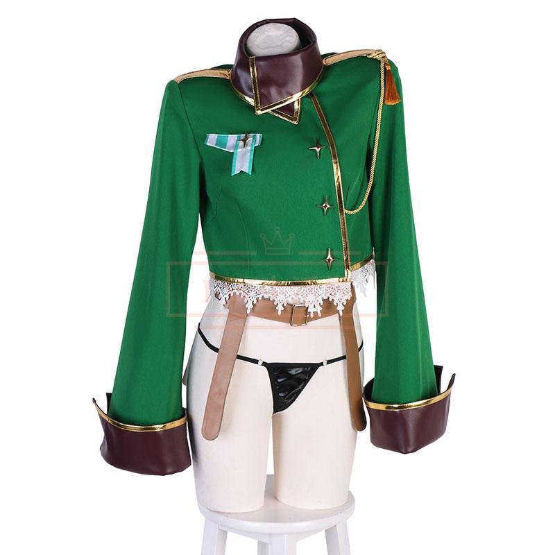 魔法少女にあこがれて 阿良河 キウィ 戦闘服  コスプレ 衣装 ウィッグ 靴 コスチューム 演出服 アニメ ゲーム ハロウィン cosplay 変装の画像
