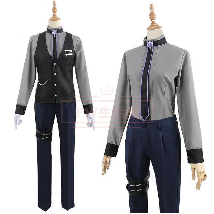 バーチャルYouTuber VTuber にじさんじ 長尾景 コスプレ衣装(ウィッグ 靴別売り) コスチューム 演出服 アニメ ゲーム ハロウィン cosplay 変装_4
