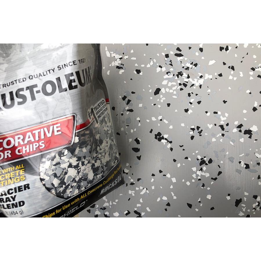 RUSTーOLEUM ガレージ・コンクリート床用塗料装飾チップ ラストオ 