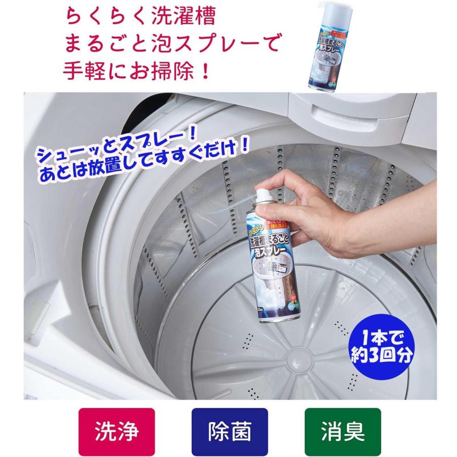 トップ産業(Top-sangyo) らくらく洗濯槽まるごと泡スプレー トップ産業(Top-sangyo) らくらく洗濯槽まるごと泡スプレー
