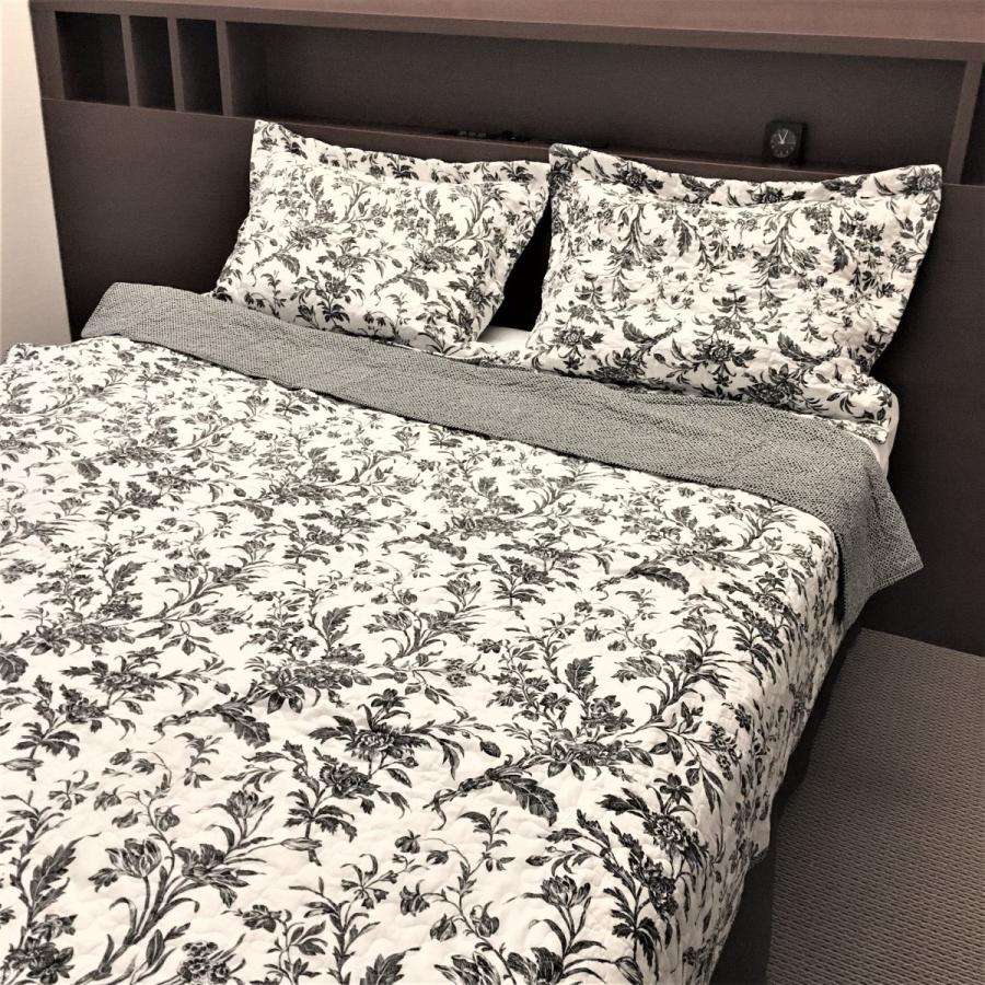 ローラアシュレイ Laura Ashley ベッド ベッドリネン bed linen ベッドカバー 薄手の上掛け布団 キルトカバーレット3点セット 花柄 フラワー - クイーンサイズ｜homecoordinate｜12