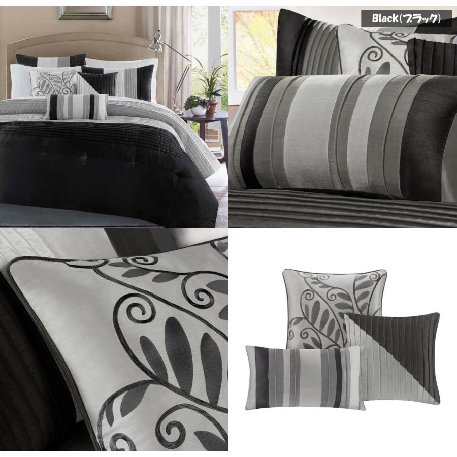 掛け布団 7点セット AMHERST フルサイズ Black ブラック