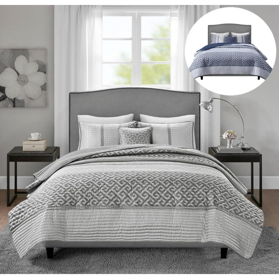 マディソンパーク Madison Park ベッド ベッドリネン bed linen ベッドカバー 薄手の上掛け布団 キルト 4点セット