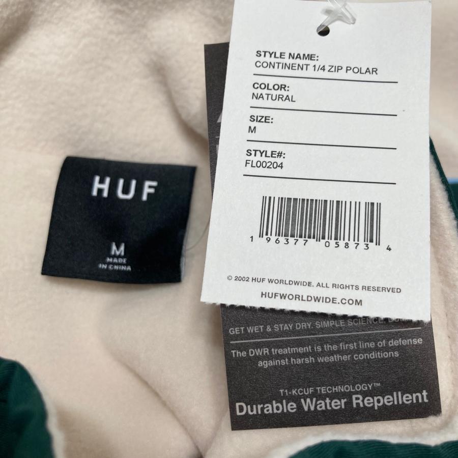 HUF ハフ X CRAILTAP CONTINENT 1/4-ZIP POLAR FLEECE クレイタップ 