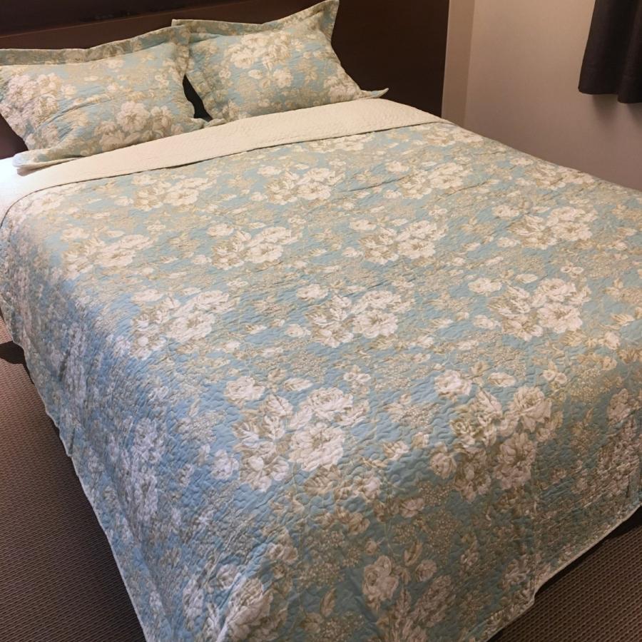 ローラアシュレイ Laura Ashley ベッド ベッドリネン bed linen ベッドカバー 薄手の上掛け布団 キルトカバーレット2点セット 花柄 フラワー - ツインサイズ|homecoordinate|07
