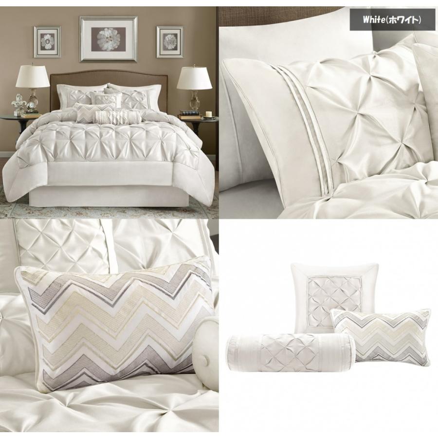 掛け布団 7点セット ホワイト フルサイズ Laurel 7 Piece 掛け布団 7点セット ホワイト フルサイズ Laurel 7 Piece