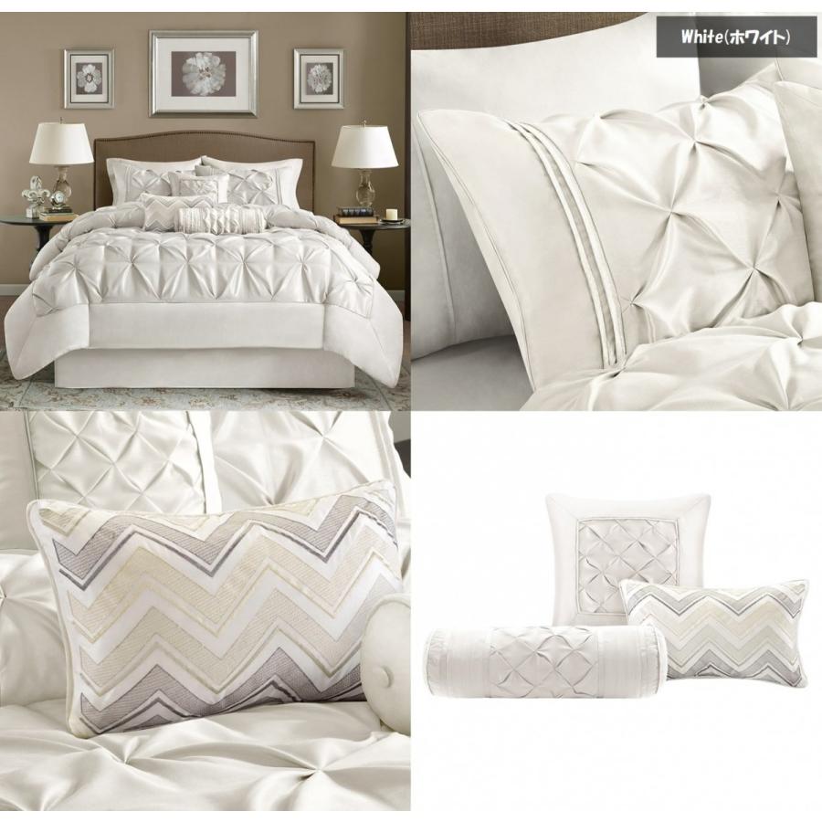 掛け布団 7点セット ホワイト フルサイズ Laurel 7 Piece 掛け布団 7点セット ホワイト フルサイズ Laurel 7 Piece