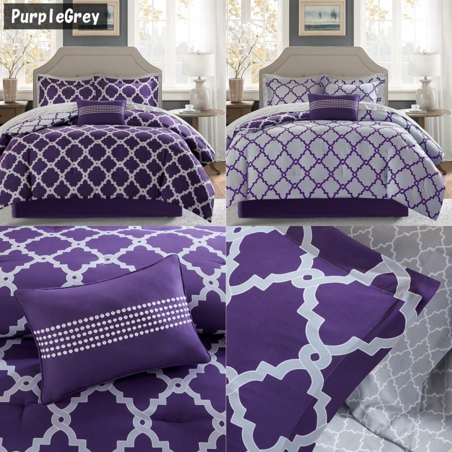 マディソンパーク Madison Park ベッド ベッドリネン bed linen 掛け布団 7点セット ジオメトリック 幾何学模様