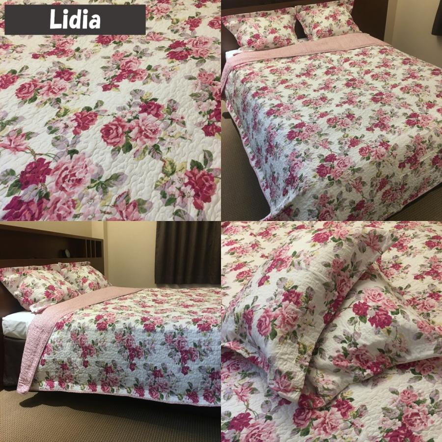 ローラアシュレイ Laura Ashley ベッド ベッドリネン bed ベッドカバー 薄手の上掛け布団 キルトカバーレット3点セット 花柄 フラワー  選べる - クイーンサイズ