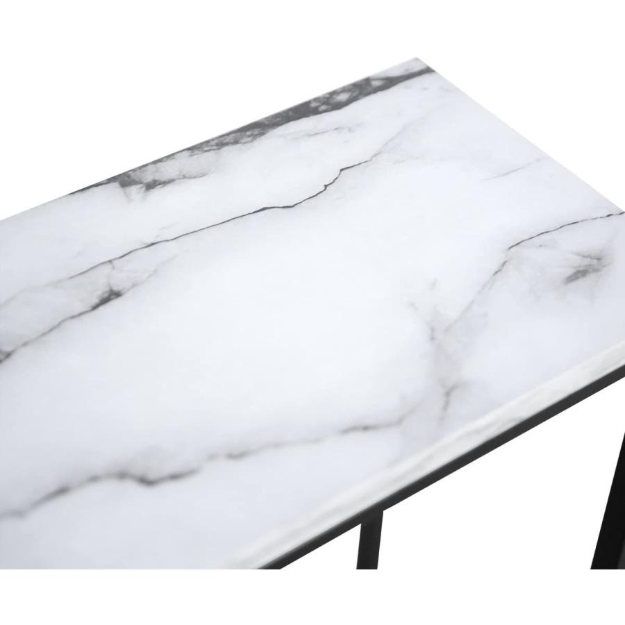 コンソールテーブル モダンアクセント フェイクマーブル メタルフレーム 玄関 リビング Tilly Lin ティリーリン TillyLin