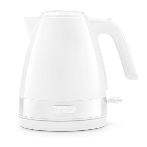 デロンギ(DeLonghi) 電気ケトル アクティブ シリーズ ホワイト 1.0L