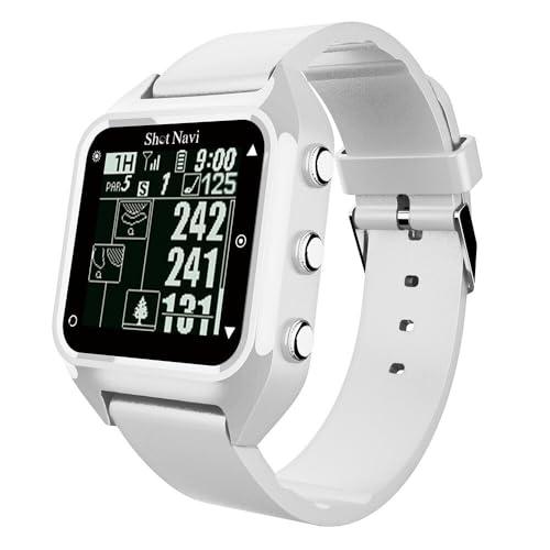 Shot Navi HG-BG GPSナビ ホワイト ショットナビ ハグ GPSゴルフナビ 腕時計型 Shot Navi Hug (ホワイト