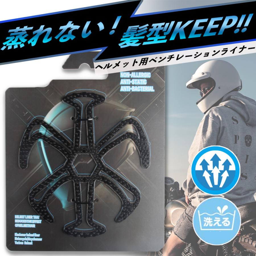 ヘルメット用 インナー 髪型 崩れ 防止 ベンチレーション ライナー バイク 蒸れ ヘッド 通気 ツーリング 涼しい エアー Hg 001 004 Home Green 通販 Yahoo ショッピング