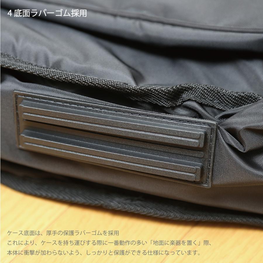 防水 クッション付き エレキ ベース 用 ギグバッグ クッション 20mm厚 3D 立体構造ショルダー採 用 ギグ ケース ソフト バッグ H GM MUSENT MSGBSEB1500_8