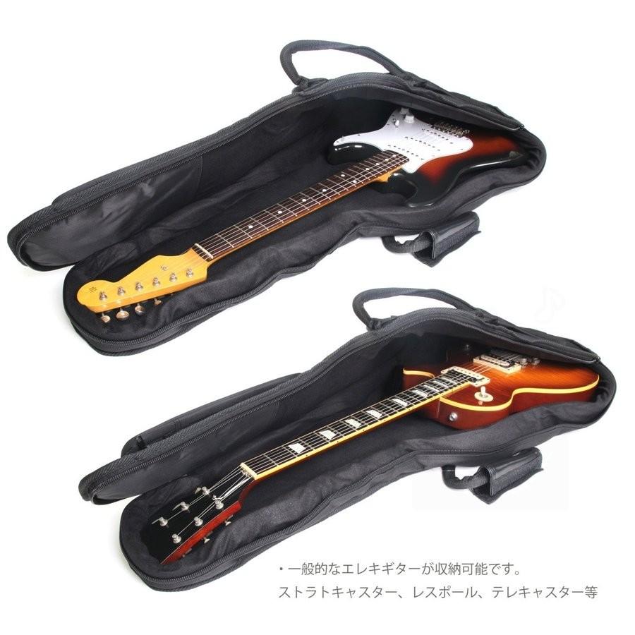 クッション ネックホルダー 付 エレキ ギター 用 ギグバッグ クッション ネックホルダー 付 エレキ ギター 用 ギグバッグ
