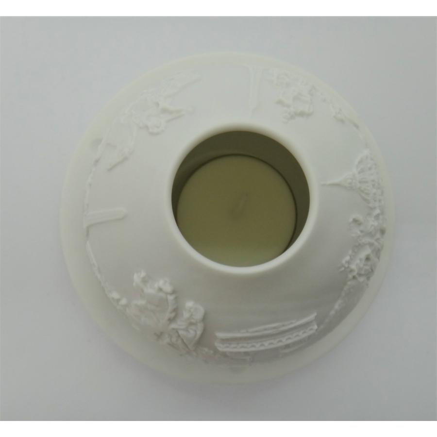 リトファニー ランプ キャンドルランプ キャンドルホルダー 陶器