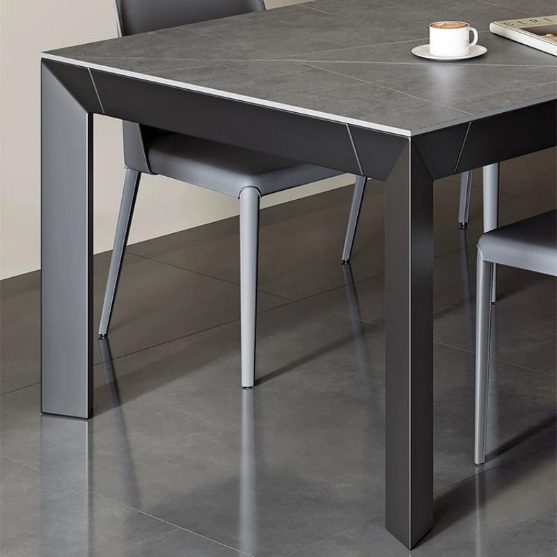 5年保証】ダイニングテーブル グレー 幅140 幅160 幅180 4人掛け 6人