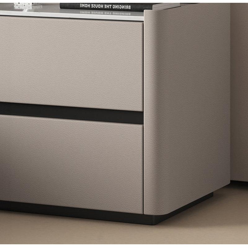 【5年保証】【完成品】ナイトテーブル サイドテーブル テーブル 台 ベージュ ベッドサイドテーブル 収納_10