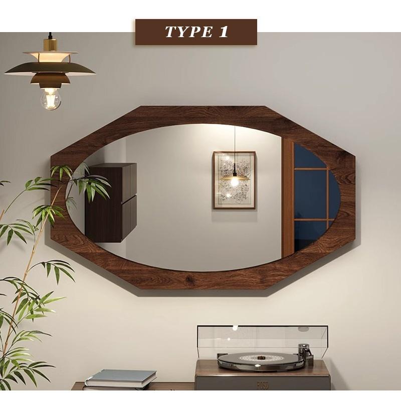 美品 『鴻池製作所』壁掛け鏡　本革 美品 『鴻池製作所』壁掛け鏡 本革 ウォールミラー レザー