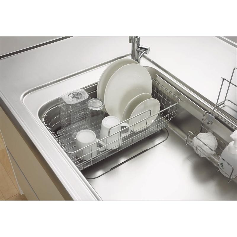 送料無料 EIDAI キッチン Vシンクオプションパーツ 水切りカゴ CKSP